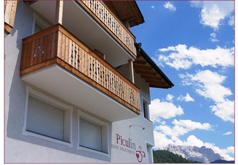 Piculin Alpin Apartments San Martino in Badia Eksteriør bilde