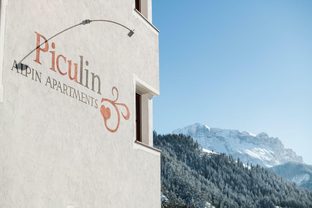 Piculin Alpin Apartments San Martino in Badia Eksteriør bilde