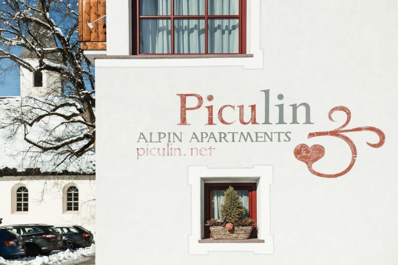 Piculin Alpin Apartments San Martino in Badia Eksteriør bilde