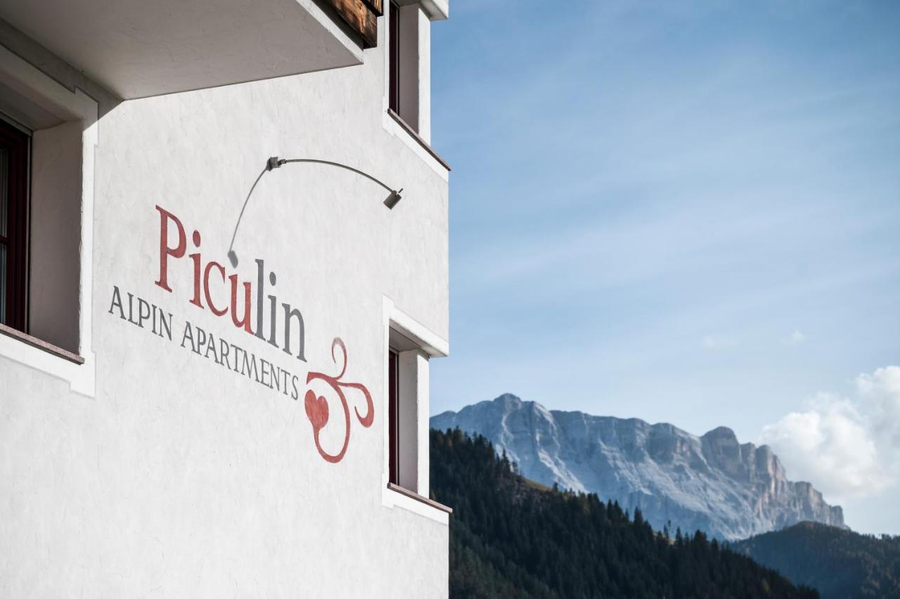 Piculin Alpin Apartments San Martino in Badia Eksteriør bilde